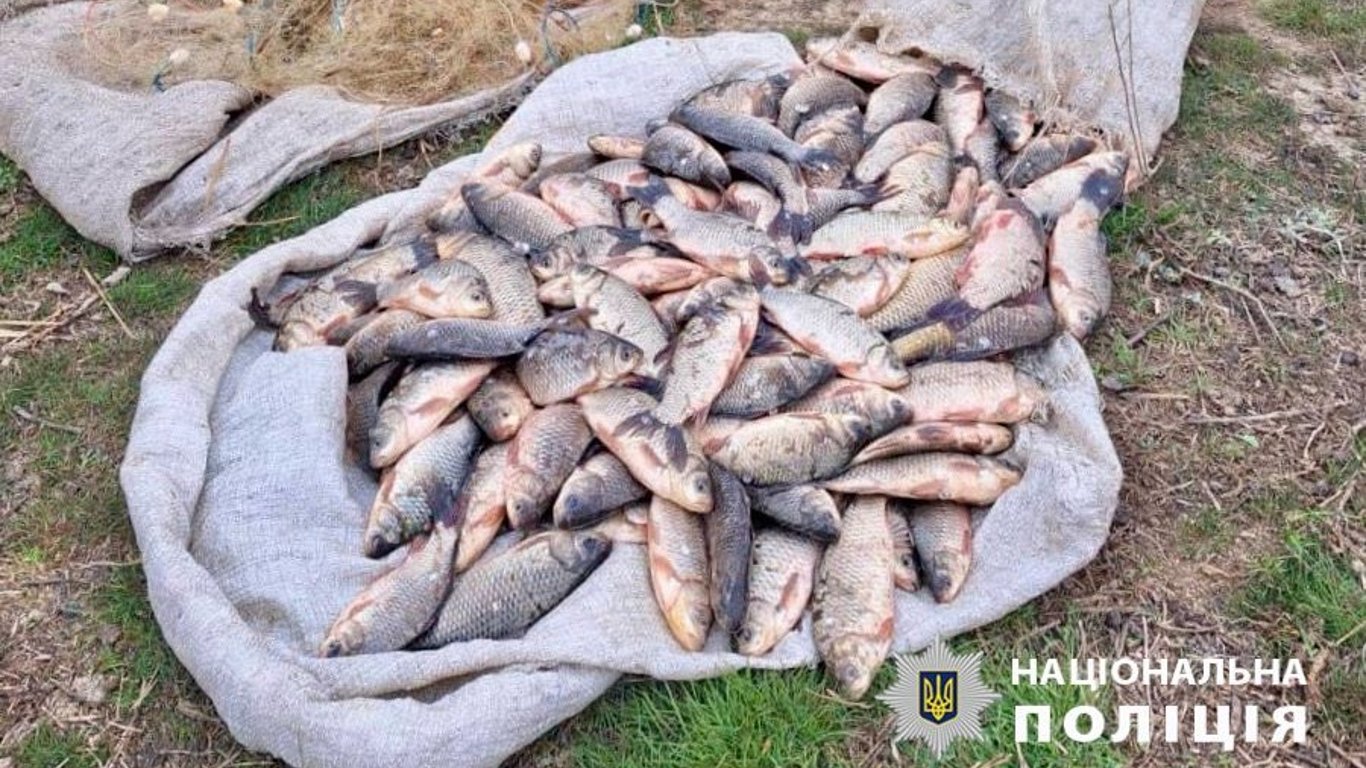 У заповідній зоні на Одещині рибалка наловив на 300 тисяч гривень