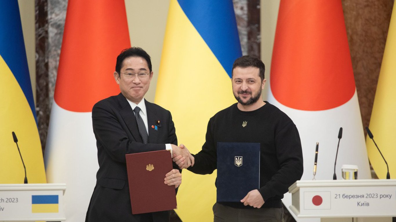 Украина получит от Японии новый пакет помощи: что в него войдет