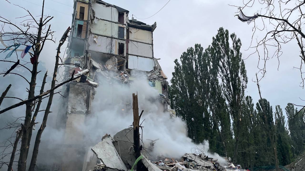 Shelling of Kyiv on July 31