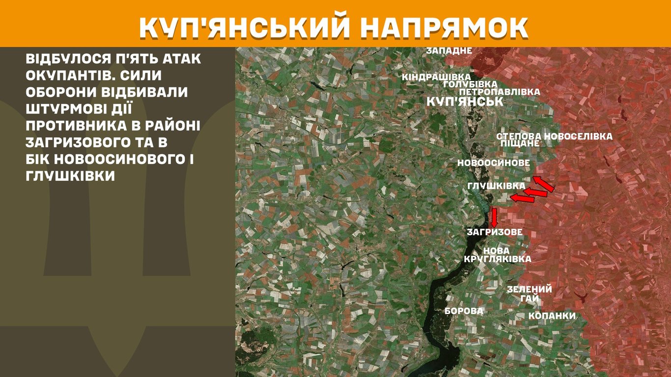 Куп'янськ ситуація на фронті