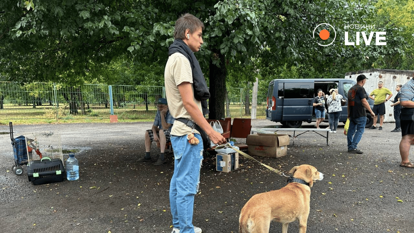 Евакуація у транзитний центр Павлограда