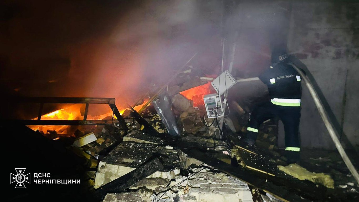 Обстріл Чернігівська область