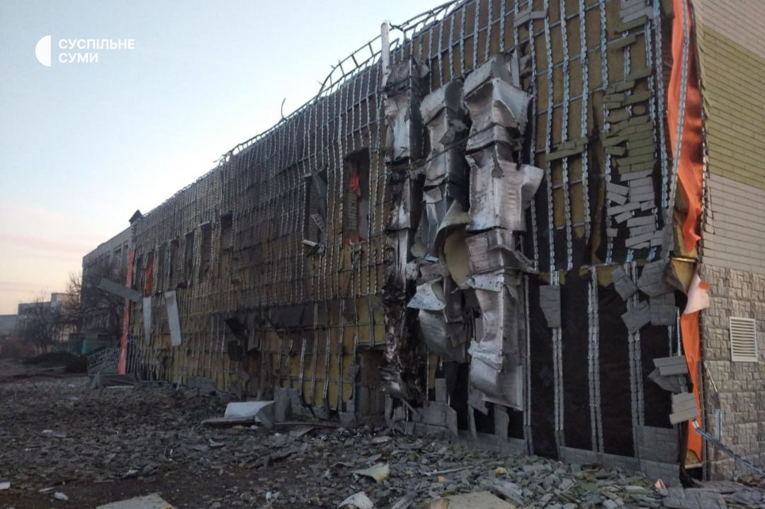 Удар по Охтирці на Сумщині 8 березня