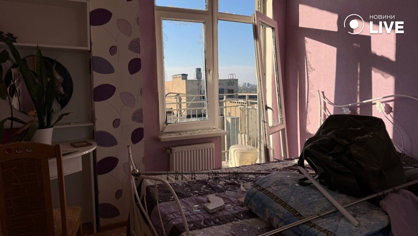 Наслідки обстрілу Одеси 1 травня