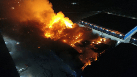 У Росії біля Домодєдово сталася "бавовна": спалахнула пожежа - 285x160