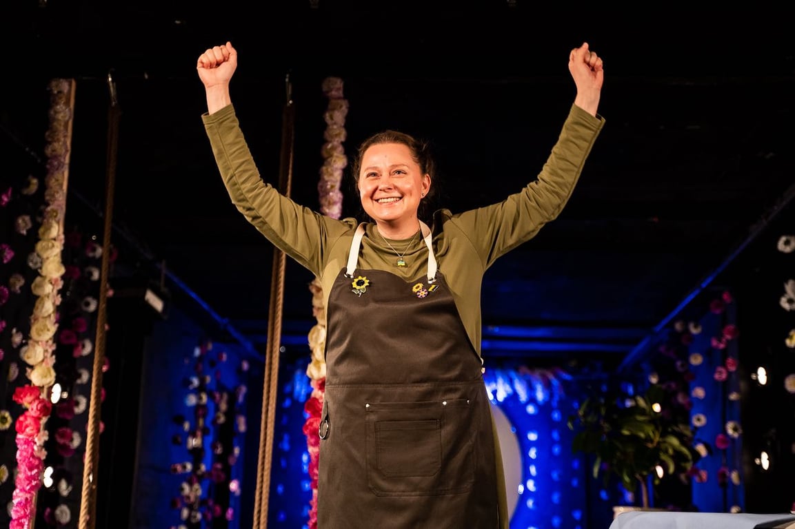 Виталина Библии на сцене театра. Фото: instagram.com/vitalinabibliv