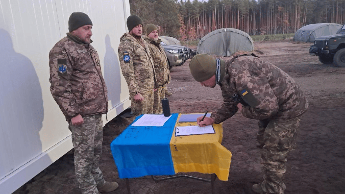 В Польше приняли присягу бойцы "Украинского легиона"