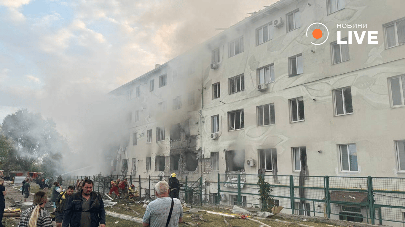 Удар Росії по Харкова 18 серпня