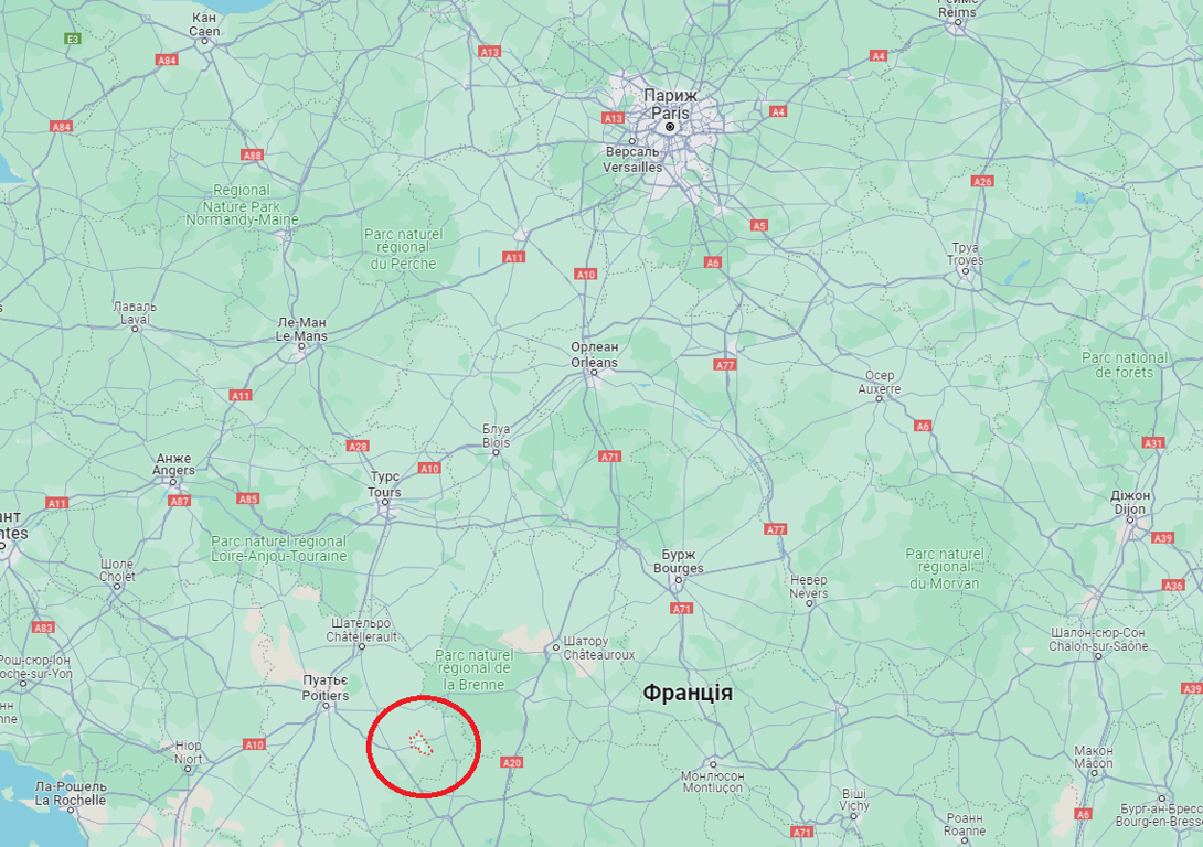 Округ Монморійон в Франції