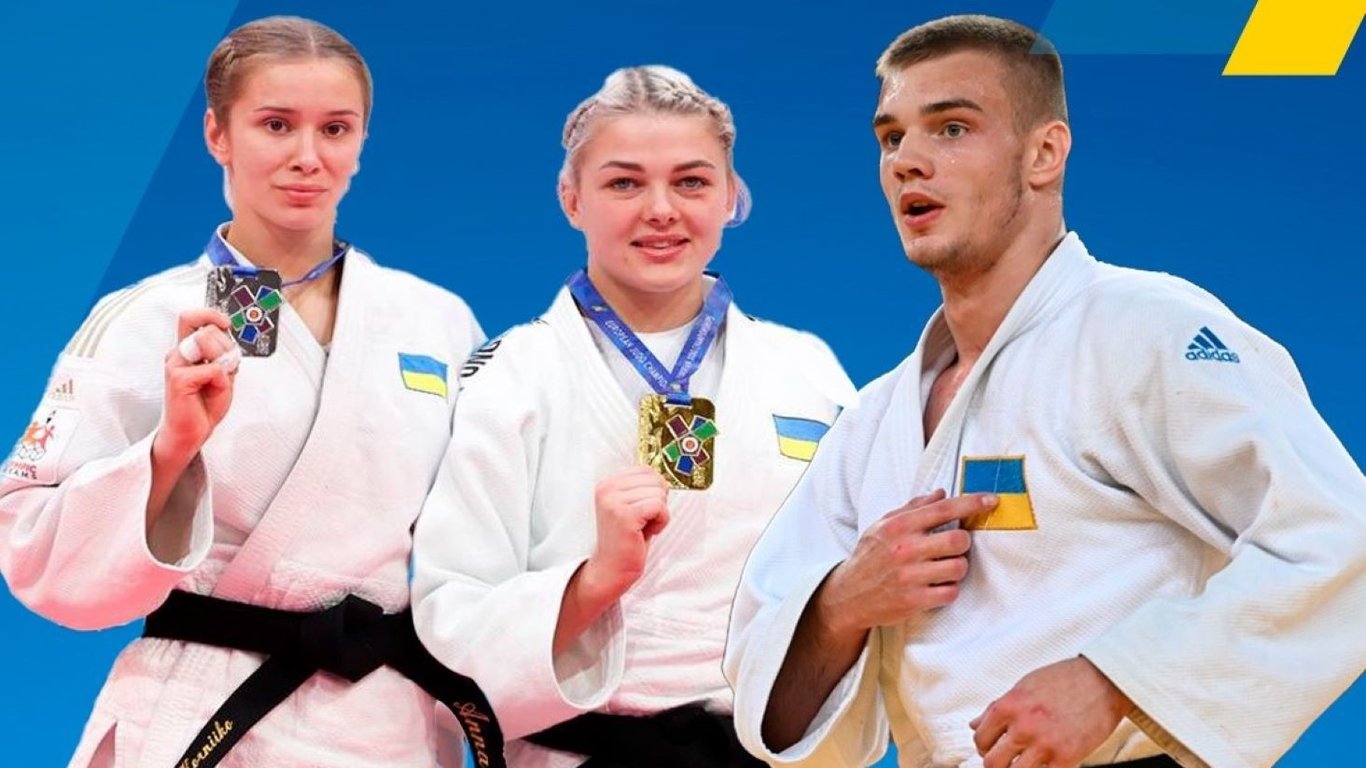 Украина завоевала три медали во второй день чемпионата Европы по дзюдо