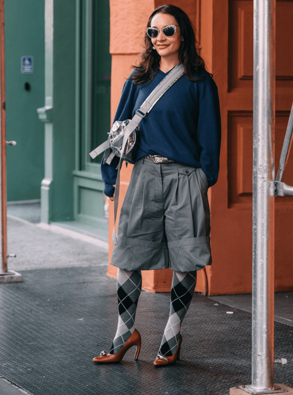 Найсміливіше поєднання з шортами-бермудами