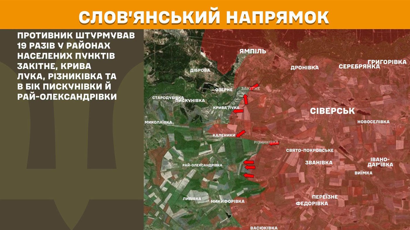 Ситуація на полі бою 1 серпня