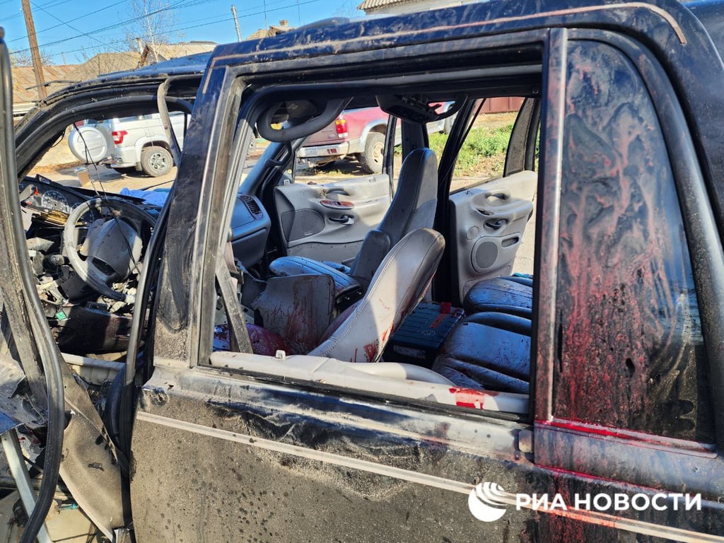 колаборант підірівався у машині в Луганську