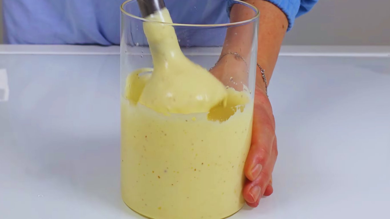 рецепт салату з домашнім майонезом