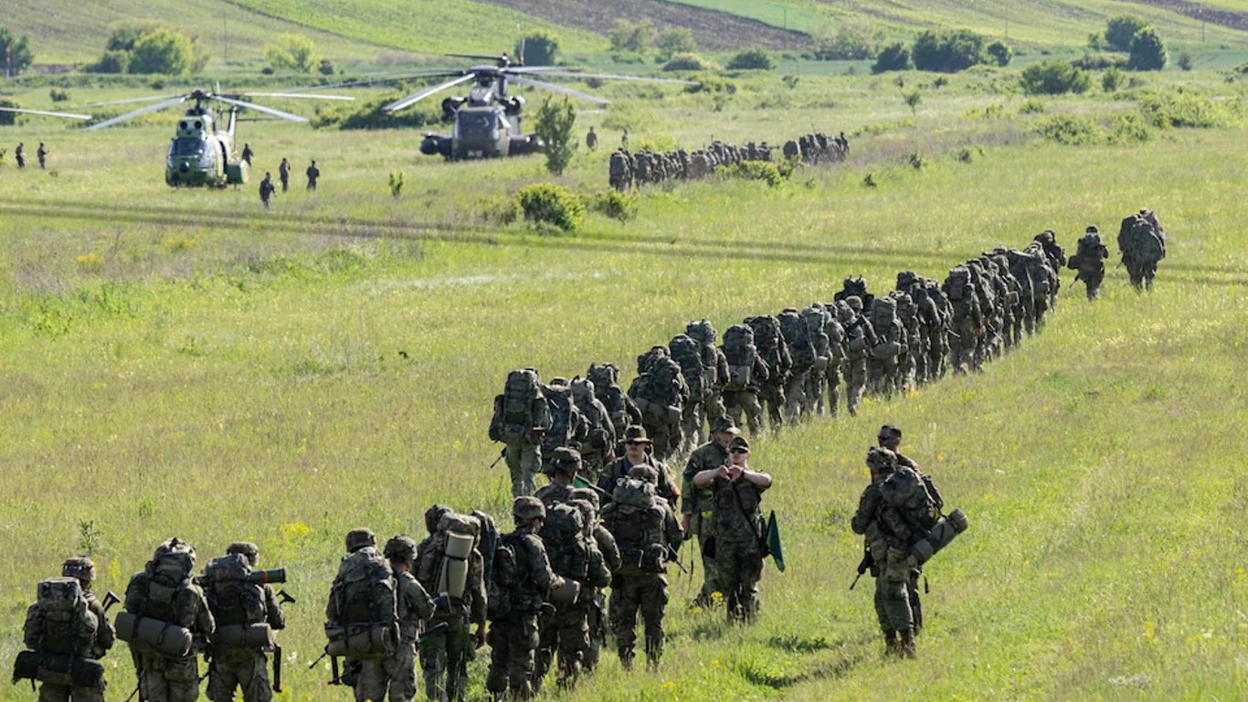 В случае войны России с Европой НАТО по сухопутным коридорам перебросит войска США к линии фронта