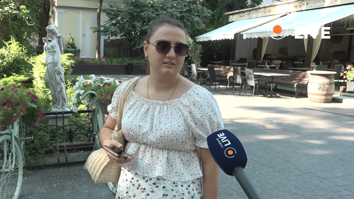 Ірина про відстань до укриття. Фото: НовиниюLIVE