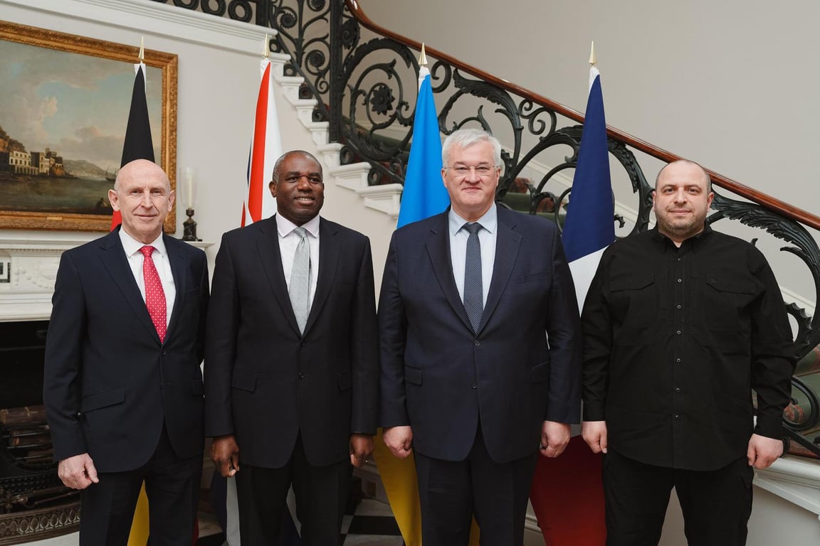 Українська делегація в Лондоні 23 квітня