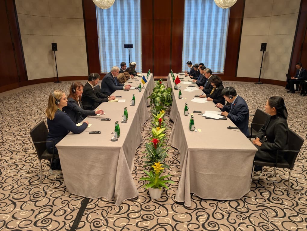 Зустріч Сибіги із представниками Китаю