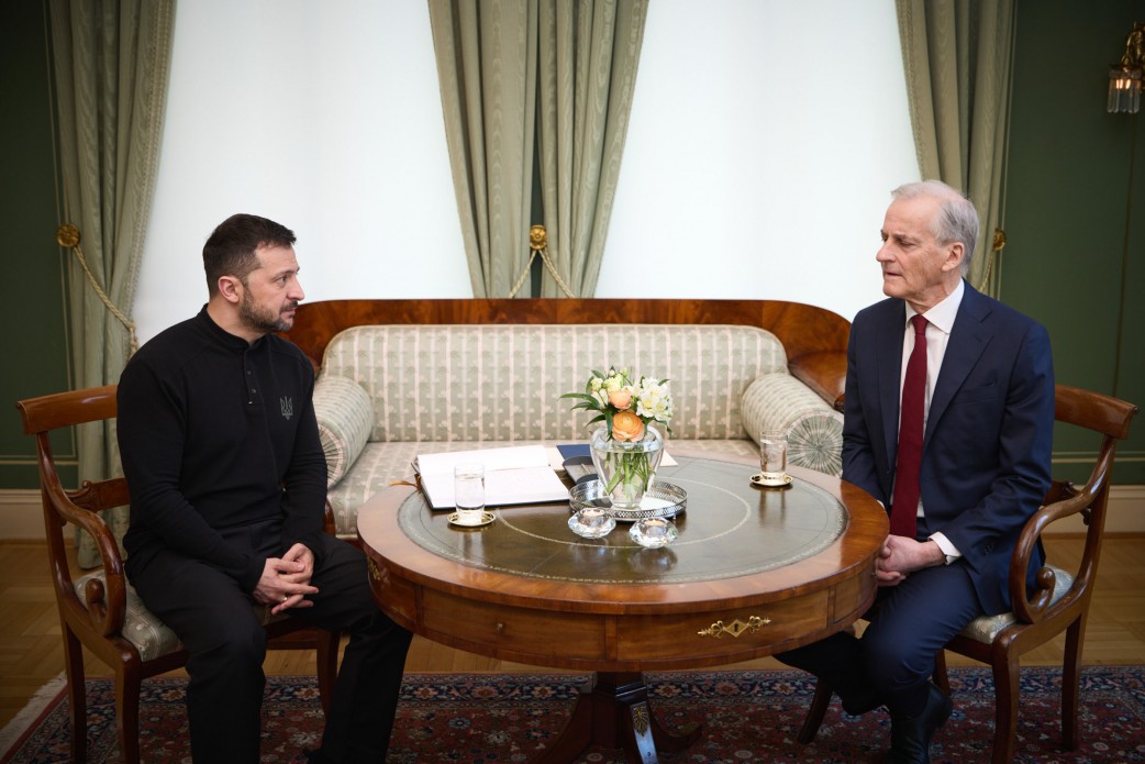зустріч Зеленського та прем'єра Норвегії