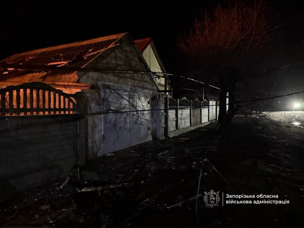Наслідки обстрілу Запоріжжя вночі 15 лютого 2026 року 