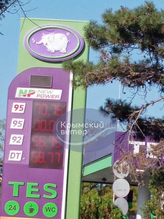 После уничтожения парома в порту "Кавказ" в Севастополе начались проблемы с топливом - фото 1