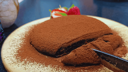 Десерт без выпечки "Трюфельный" — сгущенное молоко + 25 г какао - 285x160