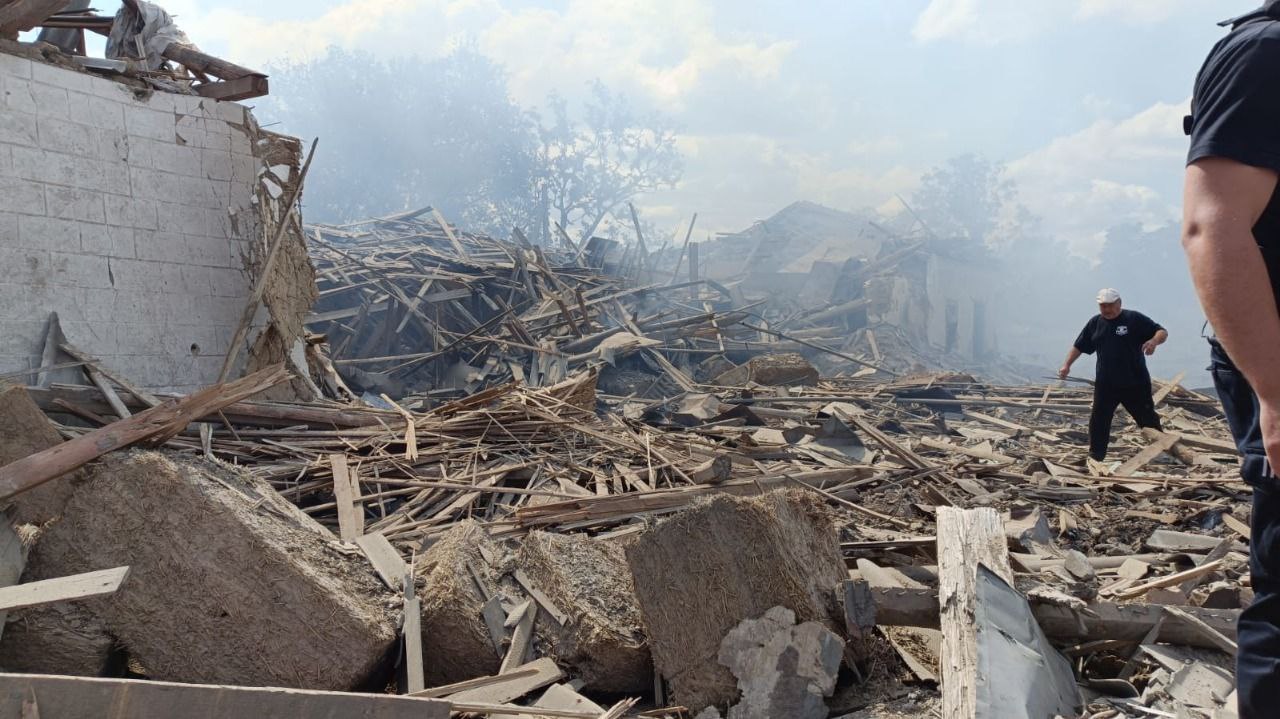 Наслідки обстрілу Дніпропетровщини 1 липня