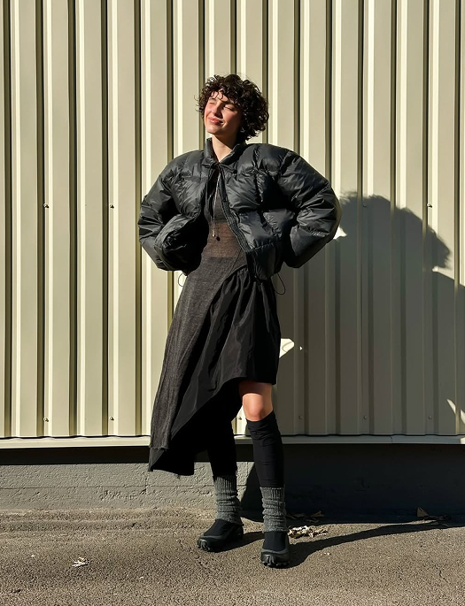 З чим носити пуховик