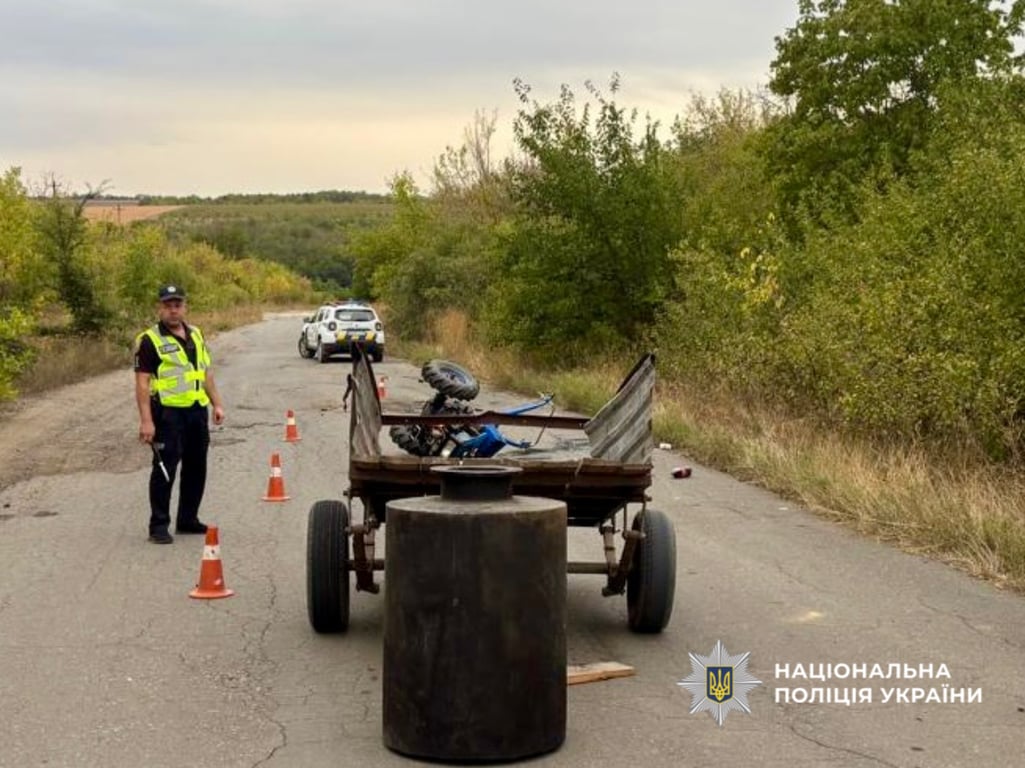 На Одещині п’яний водій мотоблока втратив причіп — є загиблі - фото 1