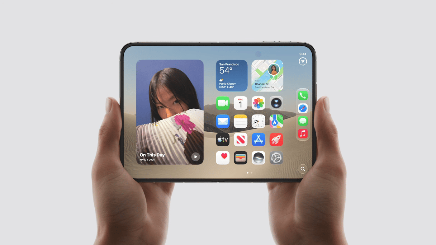 Первый складной iPhone Duo