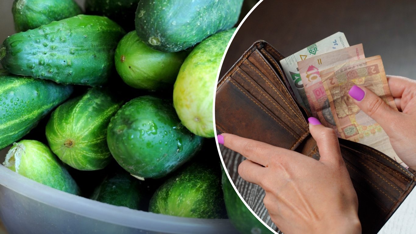 Цены на огурцы в Украине упали до 145 грн за килограмм: что стало причиной