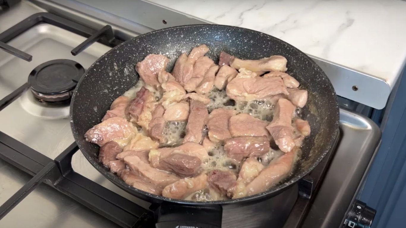 рецепт баклажанов со свининой