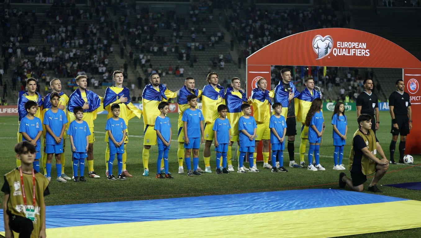 Матч Азербайджан — Украина