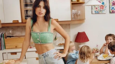 Неочікуванно: Емілі Ратаковські знялась у модній фотосесії з дітьми - 285x160
