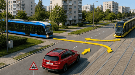 Корисний тест ПДР: якому трамваю має поступитися авто - 285x160