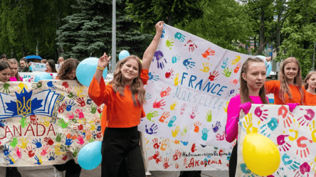 На Львівщині діти з Маріуполя встановили світовий рекорд - 285x160