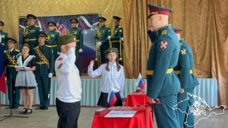 На ТОТ українських дітей готують до вступу до лав армії РФ - 290x160