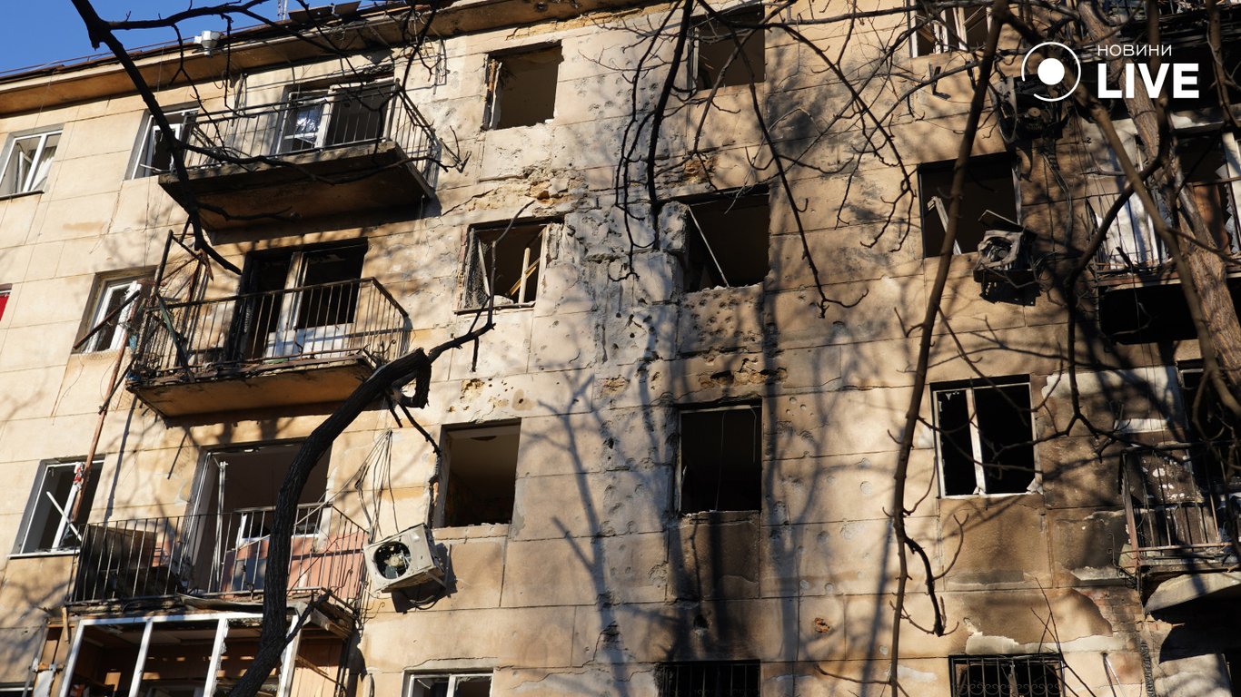 В Одессе восстановят дом, поврежденный российской ракетой