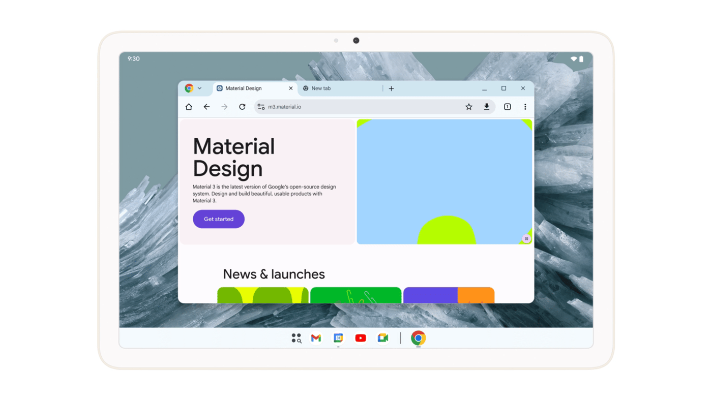 Desktop mode in Android 16