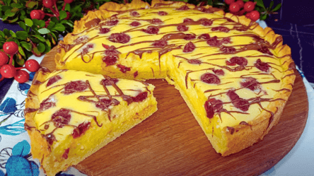 Запіканка з сиром та вишнями — безпрограшний десерт до чаю - 285x160