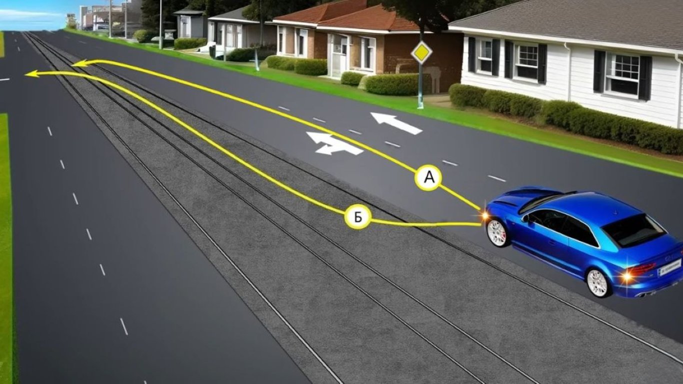 Коварный тест по ПДД — как правильно повернуть налево