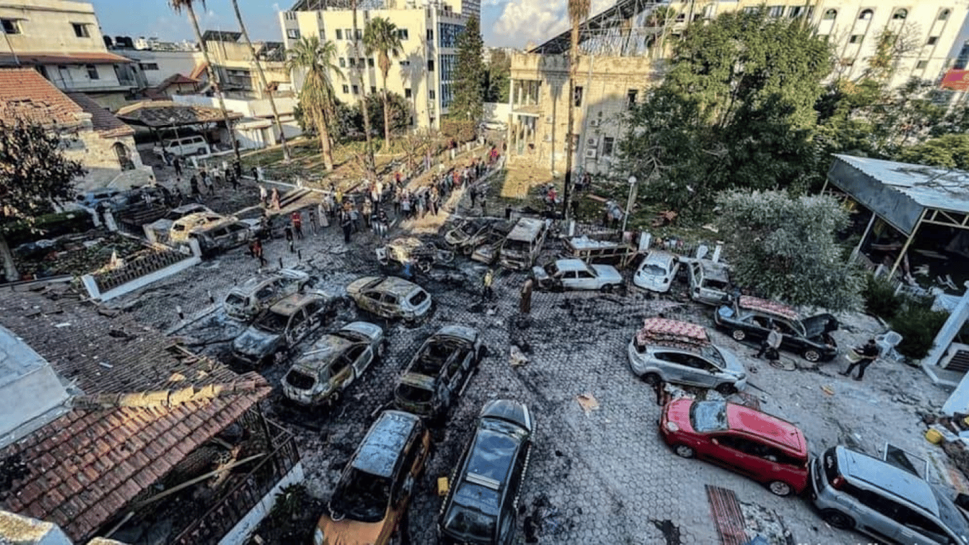 Американська розвідка з'ясувала, хто завдав ракетного удару по лікарні в Газі