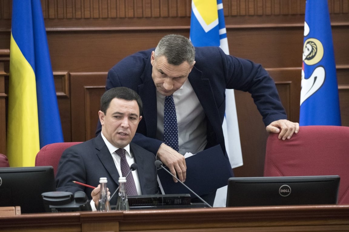 Володимир Прокопів та Віталій Кличко