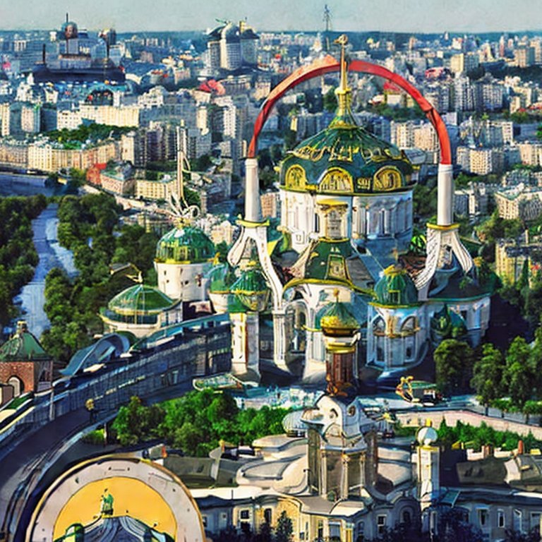 Як ШІ бачить Київ у майбутньому на День архітектури України