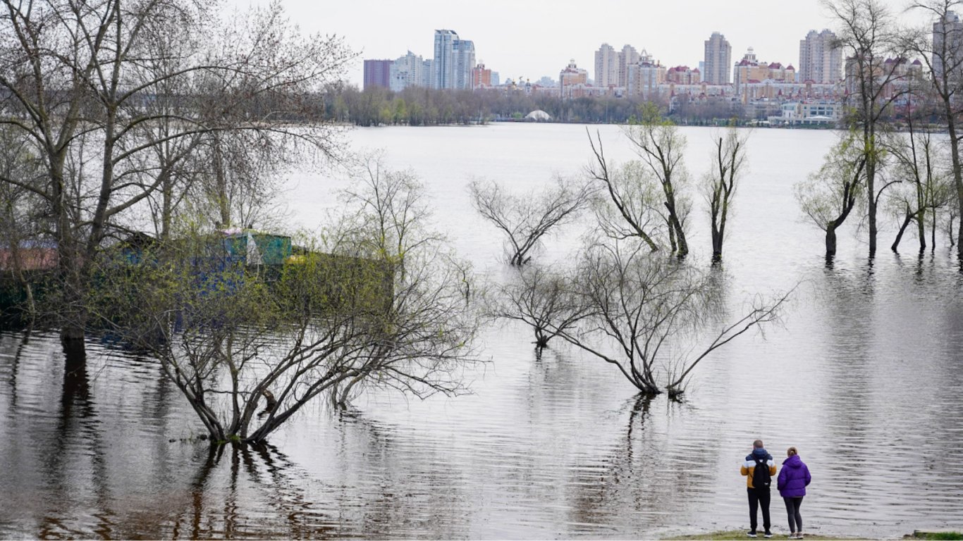 У Києві підвищився рівень водопілля