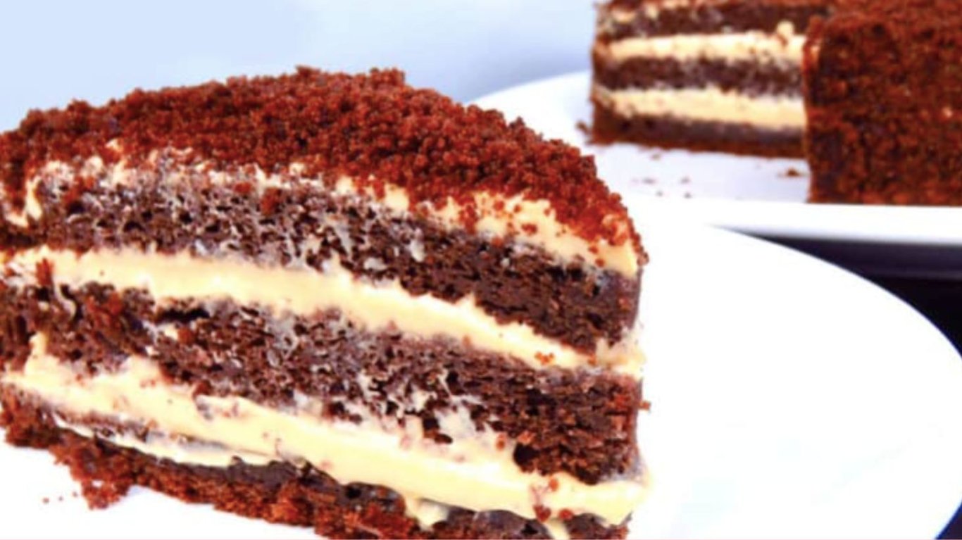 рецепт ніжного торта "три склянки" 