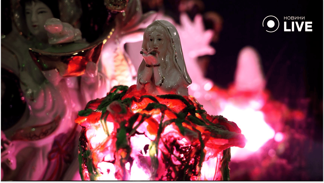 світлові об'єкти в музеї