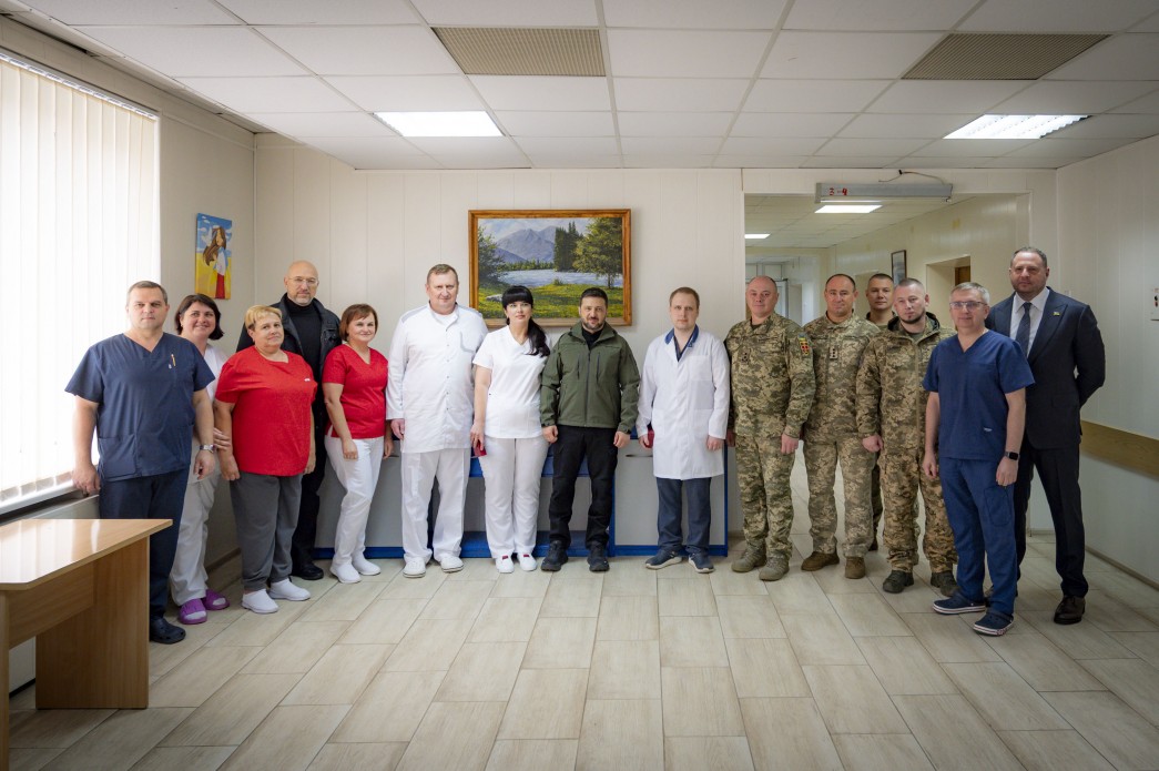 Зеленський нагородив воїнів