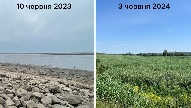 Наслідки підриву ГЕС — як зараз виглядає Каховське водосховище - фото 2