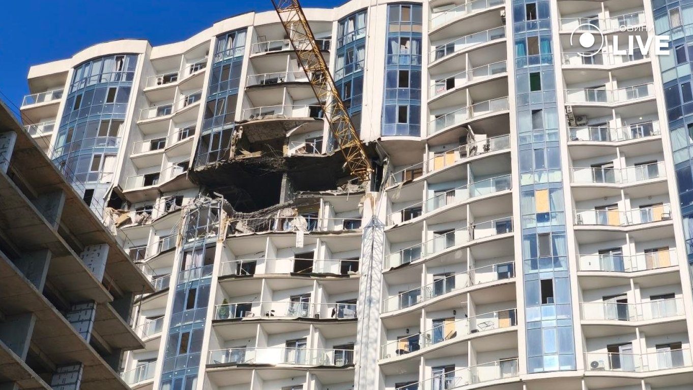 Удар по Одесі 17 вересня
